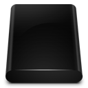 Black Drive Internal Icon 128x128 png